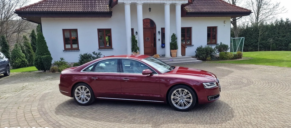 Audi A8 cena 179000 przebieg: 134702, rok produkcji 2016 z Puławy małe 529